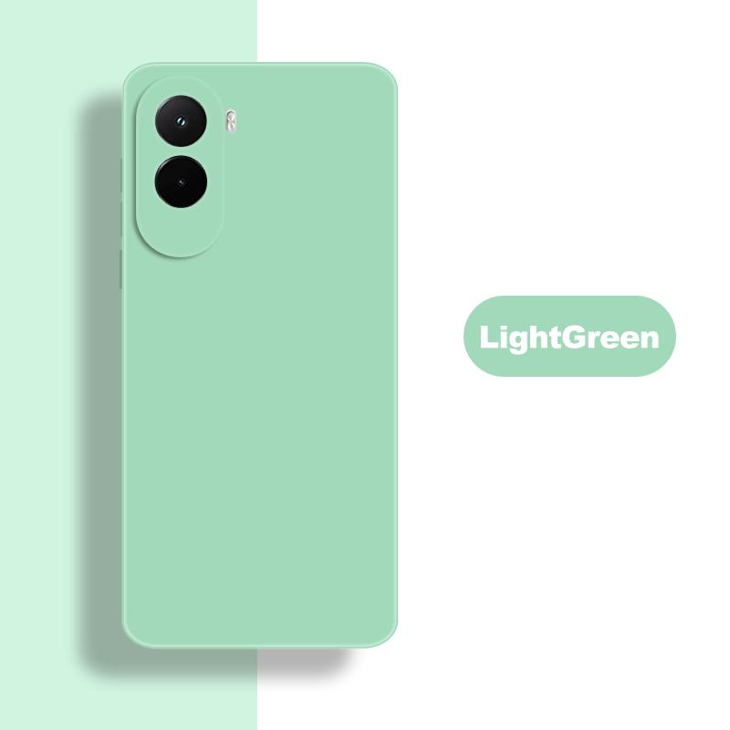 For Xiaomi Poco M7 Plus Case Poco M7 Plus Cover Soft Liquid Silicone Durable Bumper Protective Phone Cases For Poco M7 4G Funda