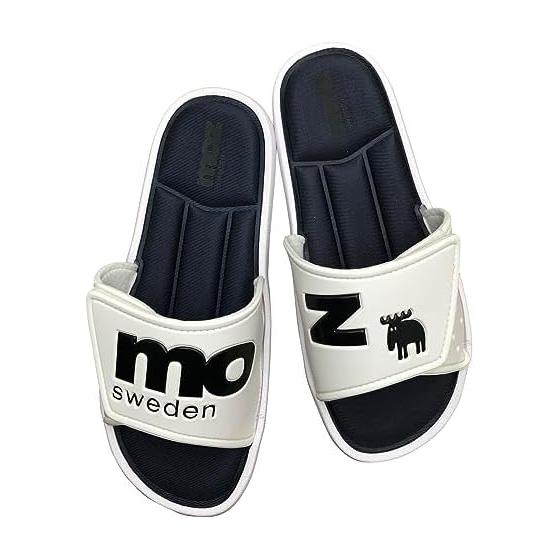 [Mozu] Men s Shower Sandals MZ0801 Memory Foam Cushion Lightweight Elk Elk