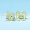Food Grade Dummy Soother Pacifier Adorable Flower / Bowknot Shaped Pacifier For Newborns Make Of Silicone