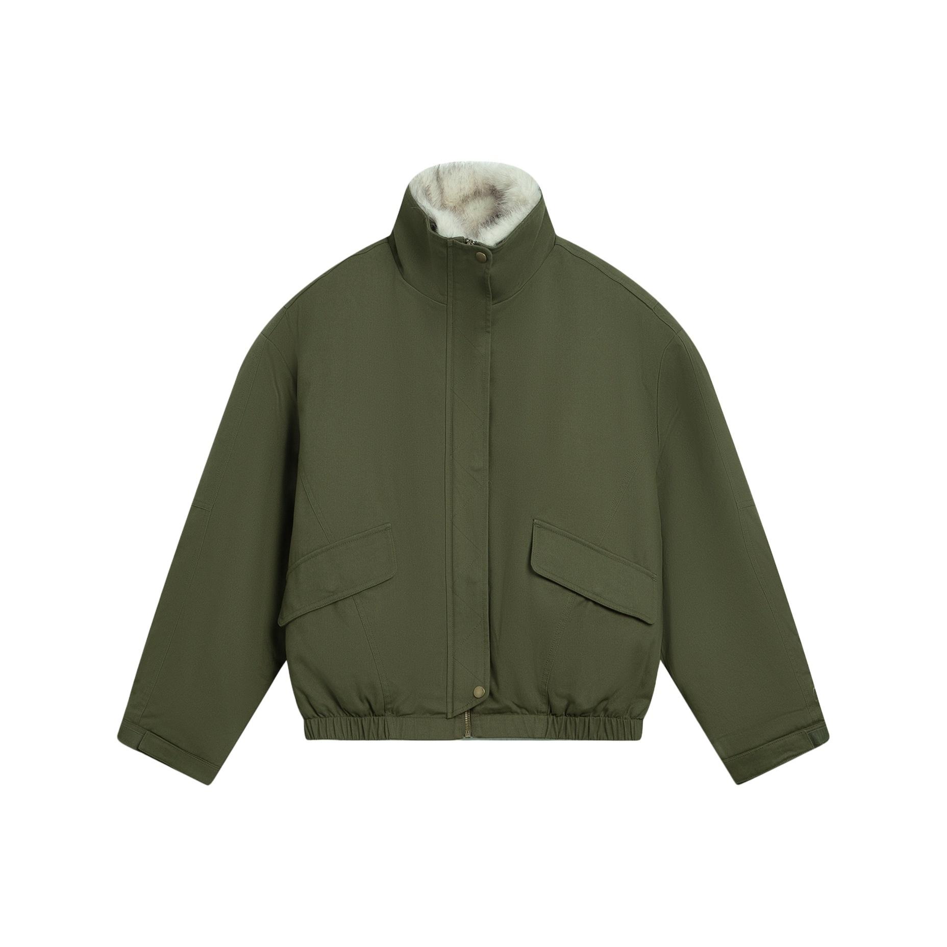 

Li Ning Спортивный стиль жизни Свободный крой Воротник-стойка Вышитая Модная Хлопковая Куртка Женская Куртка AJMV320-2 XS