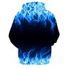Unisex  New Colorful Flame Hoodie 3d Fluorescence Sweatshirt Men/Women  Autumn And Winter Coat  Clothing funny Jacket black Hoodies