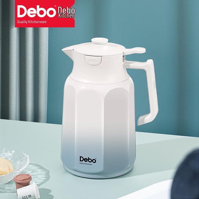Debao Octagonal 316 Stainless Steel Insulated Kettle