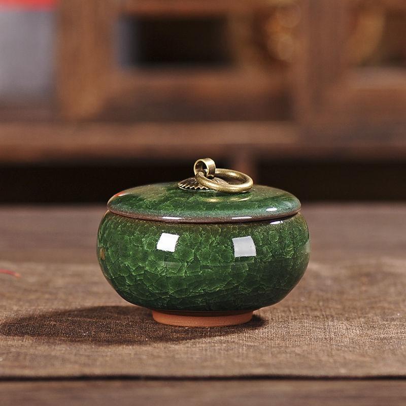 Portable Tea Coffee Sugar Jar Mini Airtight Kitchen Jar Storage Container with Lid China Storage Bottles & Jars Home Decor Gifts