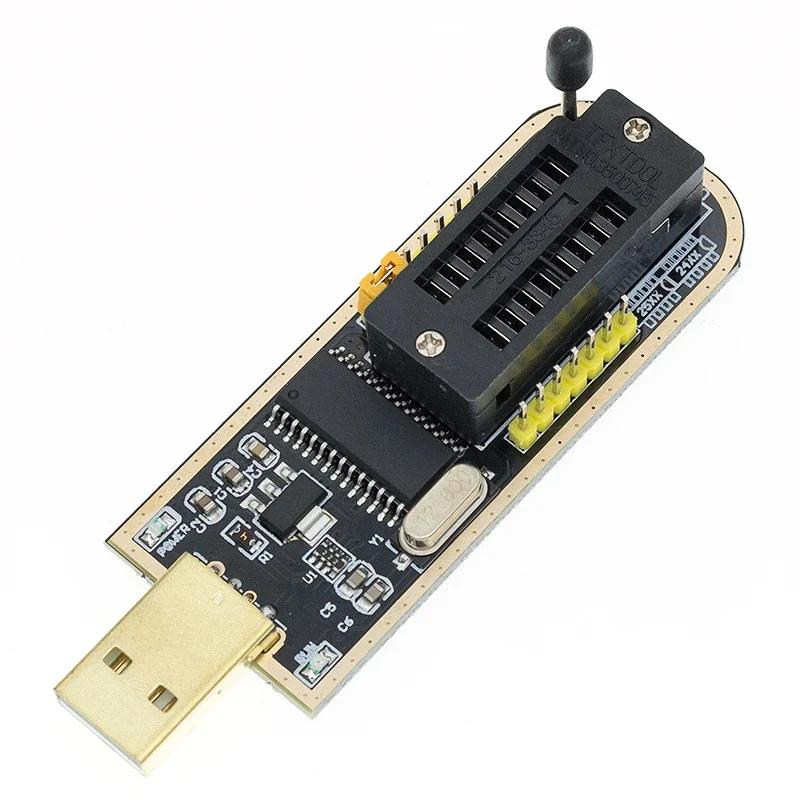CH341A/CH341B 24 25 Series EEPROM Flash BIOS USB Programmer Module SOIC8 SOP8 Test Clip For EEPROM 93CXX / 25CXX / 24CXX DIY KIT