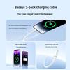 Baseus USB To Lightning 2.4A Fast Charging Cable (2-Pack)