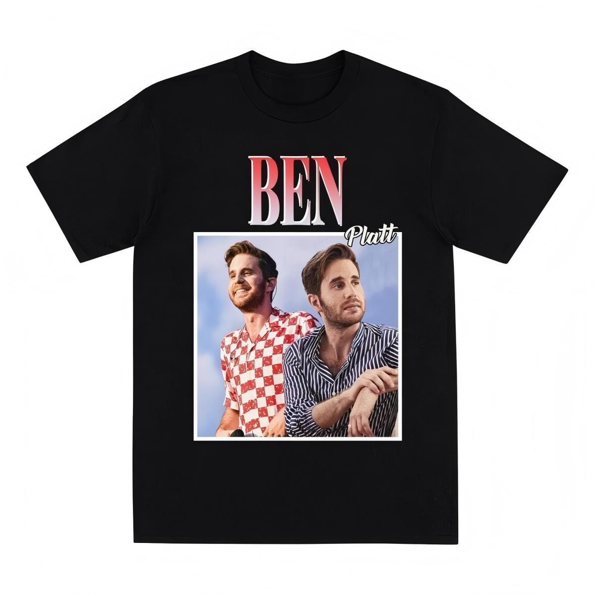 Ben Platt Double Portrait T-Shirt M чёрный