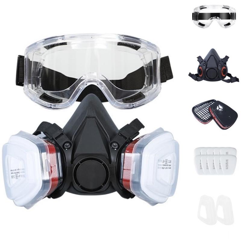 DAXTE Half-Face Respirator Mask Set