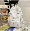 Schoolbag New Japanese Large Capacity Casual Student Backpack Sweet and High Value Junior High School Student Lightweight Versatile Backpack
