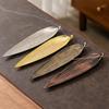 Antique Alloy Banana & Bodhi Leaf Incense Holder for Home - Creative Sandalwood Agarwood Stick Burner