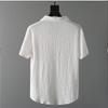 Men's Summer Casual Fashion Short Sleeve Button-Down Shirt And Pants Set