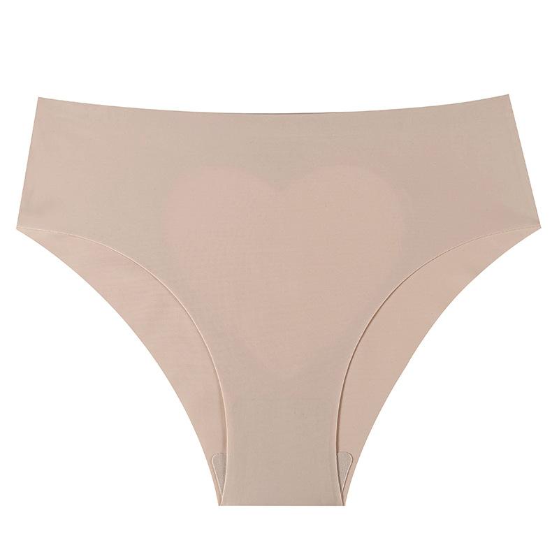 Femenino Primavera y Verano Atractivo Sexual Gran Amor Seda de Hielo Tipo Una Pieza en la Cintura Sin Rastro Bragas