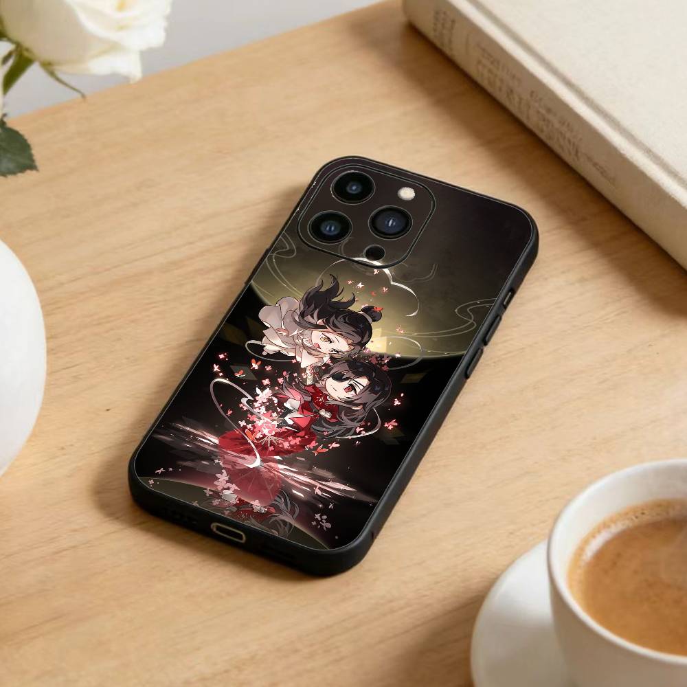Grandmaster U-Demonic Cultivation Phone Case For iPhone17,16,15,14,13,12 Plus,Max Soft Silicone Black Cover