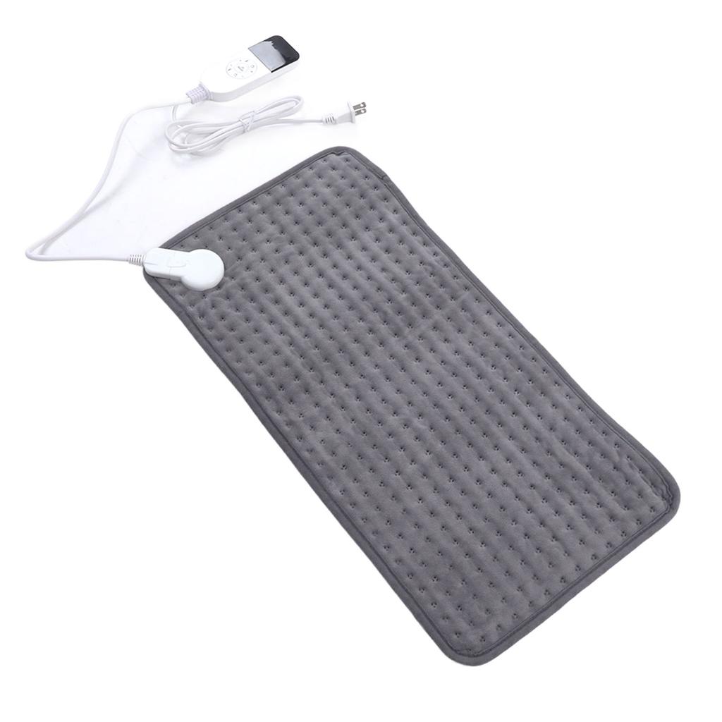 Electric Heating Pad for Back Neck Legs Adjustable Washable Intelligent Heating Electric Blanket for Parents Loved Ones US Plug 110‑120V