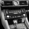Real Carbon Fiber Center Console AC Panel Trim Cover for Lexus RC 2015-2018 Interior Styling