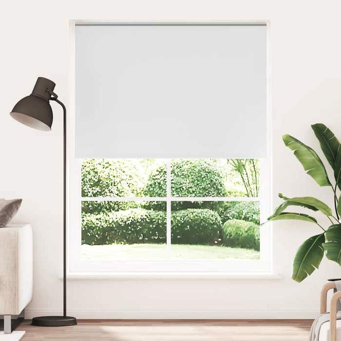 VidaXL Store Enrouleur Occultant 160x230 cm Blanc Fenêtre Chambre à Coucher 240175