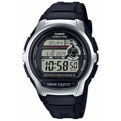 WAVE CEPTOR WV-M60R-1AJF Solar Radio Men's Watch Black NEW from Japan