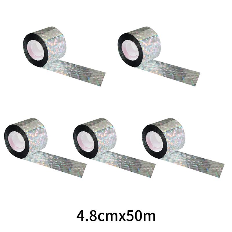 Scare Pigeon Reflective Tape Bird Repellent Balcony Bird Deterrent Tape Home Garden Anti-Bird Gardening Supplies Outdoor Orchard