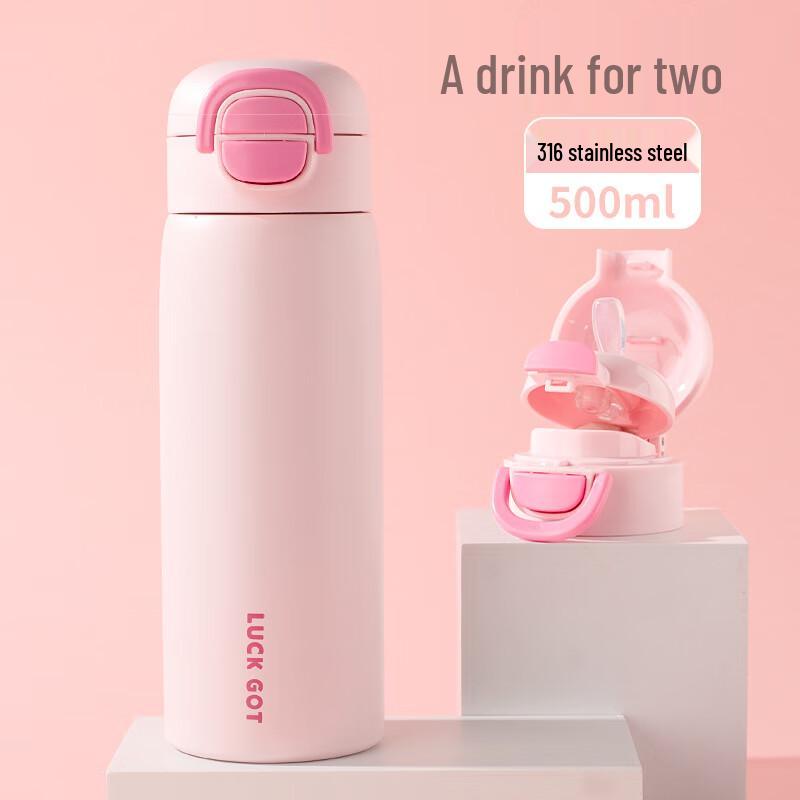 SX 316 Stainless Steel Dual-Drink Insulated Water Bottle