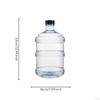 7.5L Water Jug Portable PC Barrel Food Grade Household Storage Clear 5L Premium