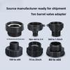 IBC Tank Adapter - S60x6 Coarse Thread To 1/2" & 3/4" Male Female, Stainless Steel Spout for Water Storage Containers