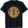 Sunshine Butterfly Yellow Flower Blossom Vintage Sunflower Men Women Kids T-Shirt