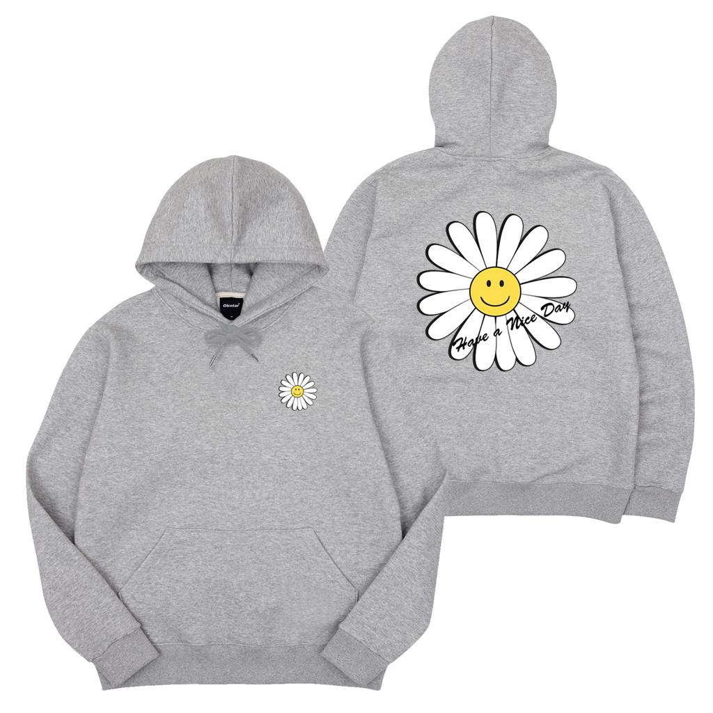 Nice Day Flower Special Double-Sided Oversized Hoodie (Type B)