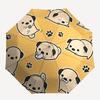 1pc Pug Pattern Automatic Open/Close Umbrella, Windproof, Folding Compact Umbrella with Lightweight Design for Women/Men062