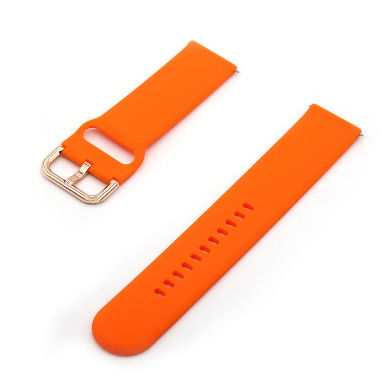 20mm 22mm Silicone Strap for Samsung Galaxy Watch 4/3/Huawei Watch 3/GT2/Amazfit Bip Bracelet Strap for Active 2 42mm 40mm Band