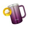 Thermos Vacuum Insulated Dishwasher Thermos Flask Keeps Beer Hot or PL Mug, 600ml, Purple, Safe, Design, Cold, JDK-601C