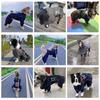 Wodoodporny Pies Raincoat Kombinezon Dla Średnich Dużych Psów Płaszcz Przeciwdeszczowy Zewnętrzna Odzież dla Zwierząt Szczeniak Doberman Labrador Husky Kurtka