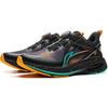 Li Ning Kids Kunpeng Comfortable Versatile Non-Slip Wear-Resistant Low-Top Running Shoes Men running shoes Black YKFU094-1