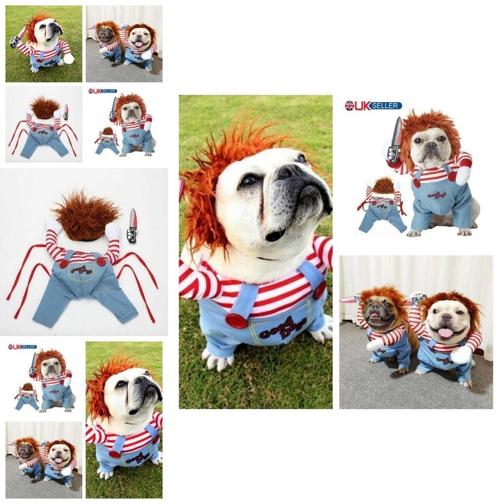 Disfraz de Payaso Perro Poppy Para Halloween, Juego de Rol y Fiestas