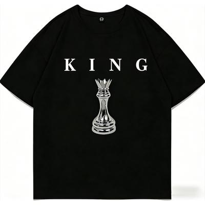 Unisexs Tees TShirts Streetwear Lightweight Breathable Simple Stylish Design Round Neck Comfortable Loose Fit Casual Breathable