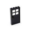 5pcs Small Building Block Doors 1x4x6 Building Block Accessories Double Opening Compatible with Part 60596+60623