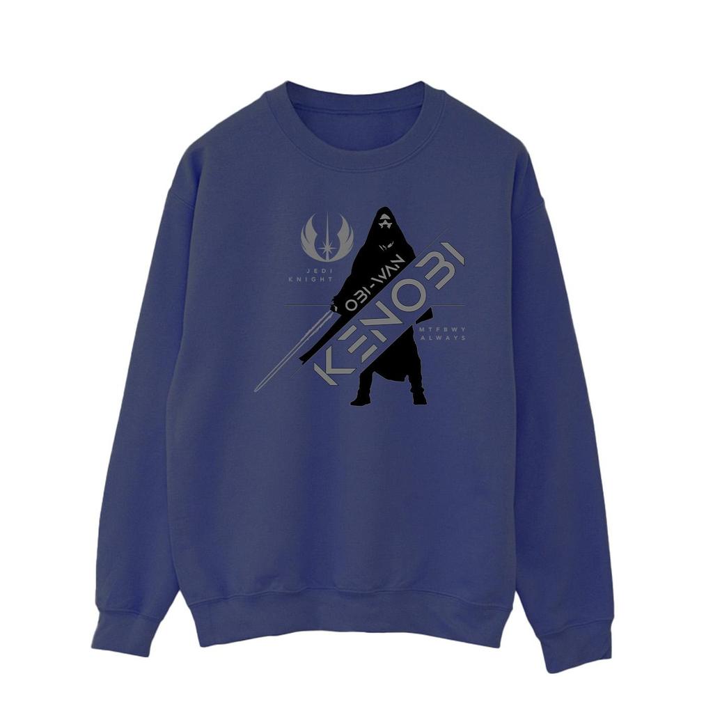 Star Wars Mens Obi-Wan Kenobi Jedi Knight Sweatshirt
