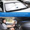 Car Windshield Sunshade Umbrella Telescopic UV Protection Cover For Subaru Impreza Legacy WRX STI BRZ Forester XV Outback Levorg
