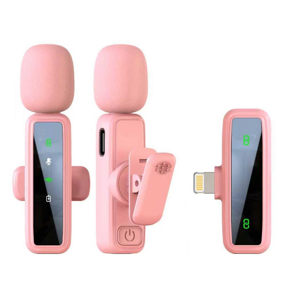 New J81 Lavalier Microphone: Smart Noise Reduction, Wireless J82 Three-in-One Mic