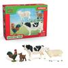 My First Farm Animals Figurines, Set of 4 Animals, SCHLEICH 42729 Farm World, from 5 Years