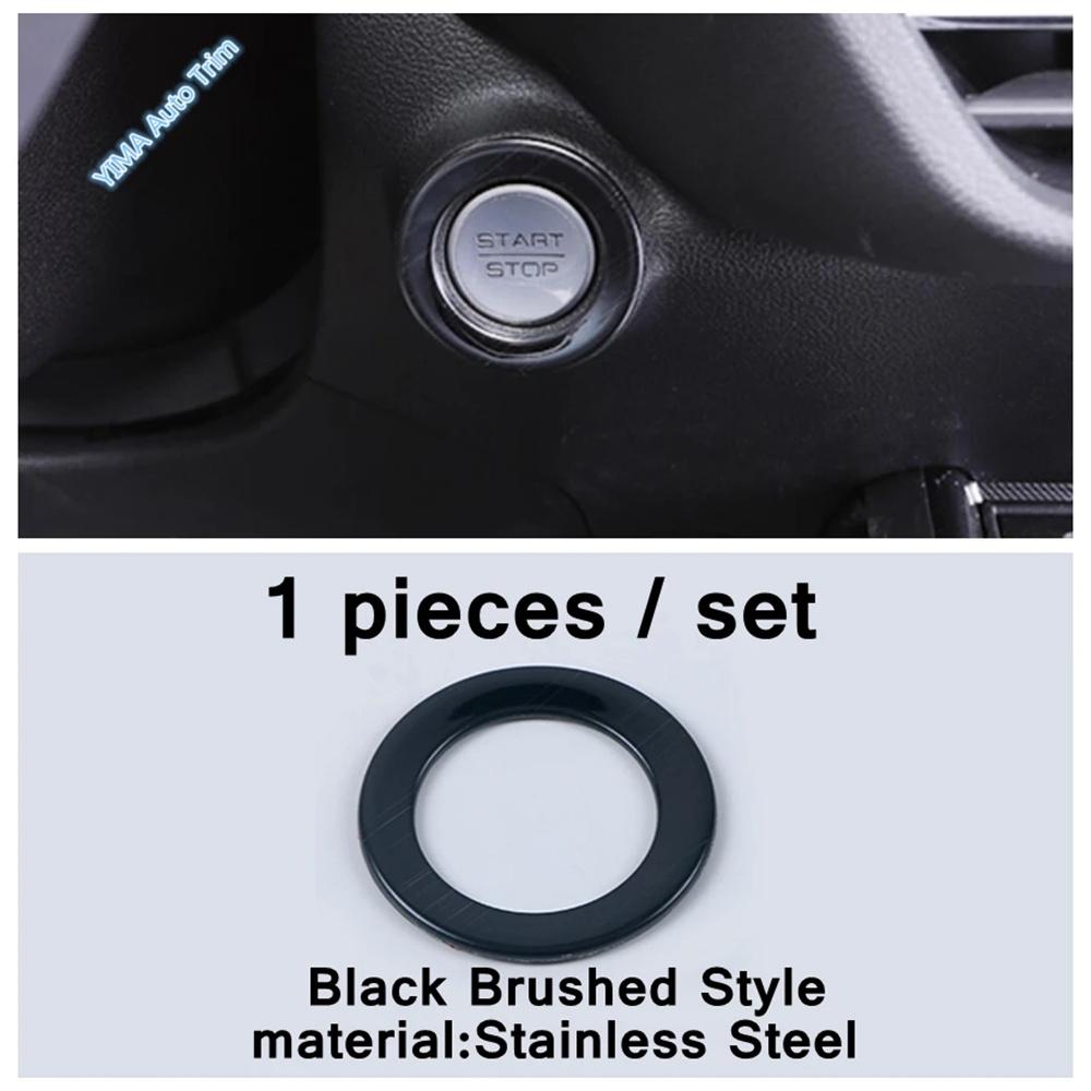 Interior Accessories For Haval Jolion -2024 Car Ignition Device One-click Start Button Decorative Ring Trim Modify Sticker