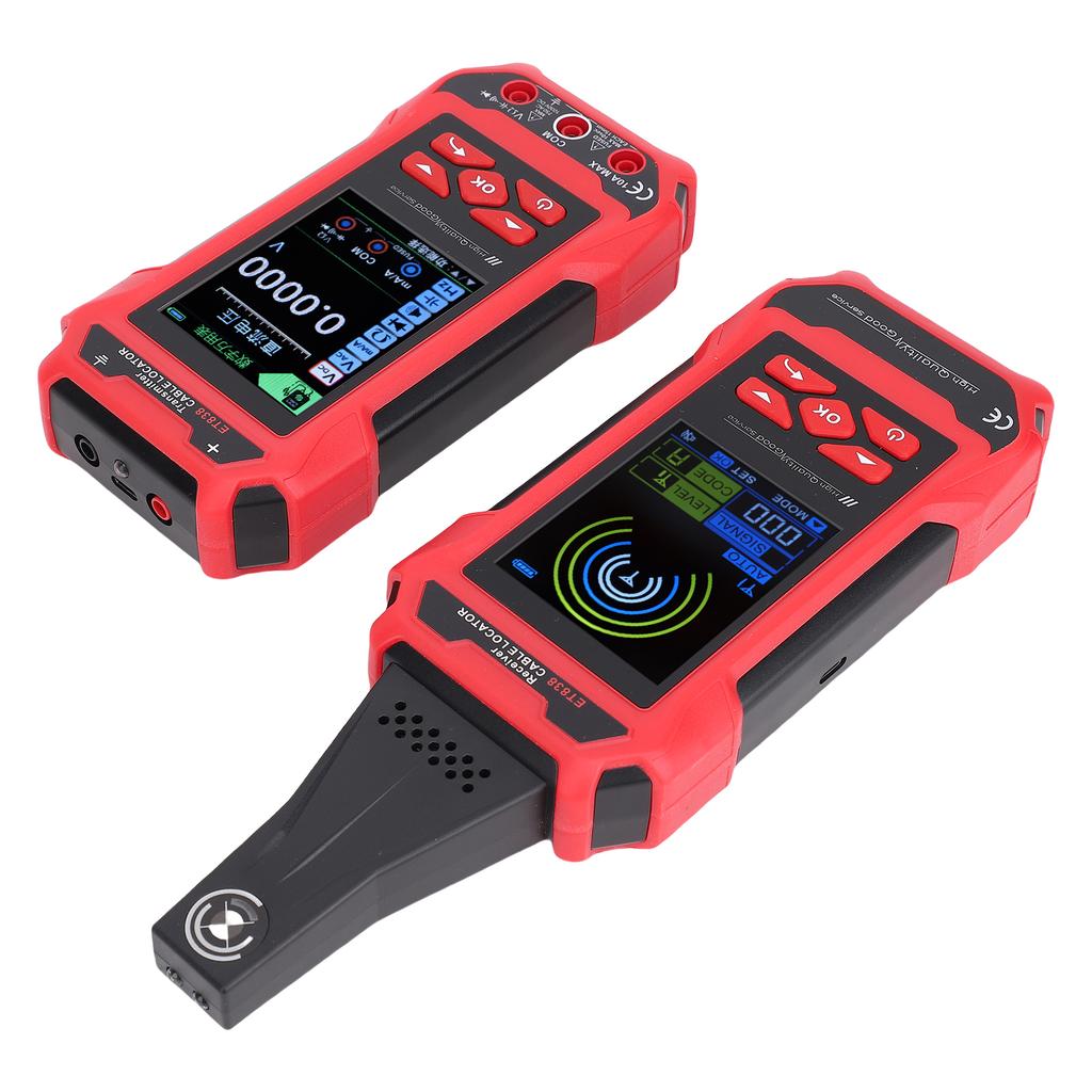 3 in 1 Cable Locator, Multimeter, and Network Cable Tester with AC DC Voltage Measurement, Breakpoint Short Circuit