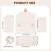 Bag Bases for Crochet Bottom /Shoulder Strap /Flap Cover/Lock Buckle DIY