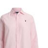 Polo Ralph Lauren Embroidered Cotton Striped Long Sleeve Shirt Women Shirts 211633498-006