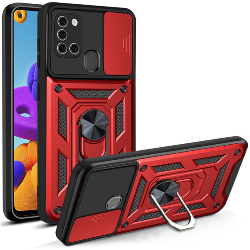 Texture Shockproof Armor Slide Lens Case For Samsung Galaxy S23 Ultra S22 S21 Plus A04S A54 A53 Xiaomi Redmi Note 11 iPhone 14 13 12 11 Pro Max Cover