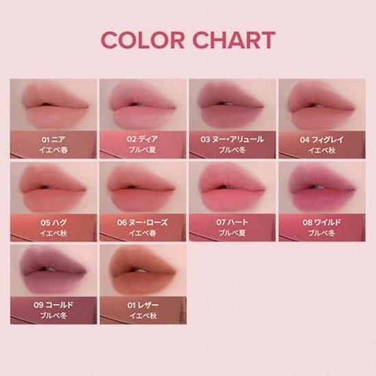hince Blurring Tint 01 NearMatte Lipstick Base Korean Cosmetics