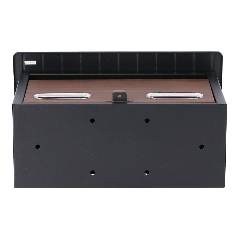 Konan Original LIFELEX Steel Black Wood Post, Grain, LFX03-6896