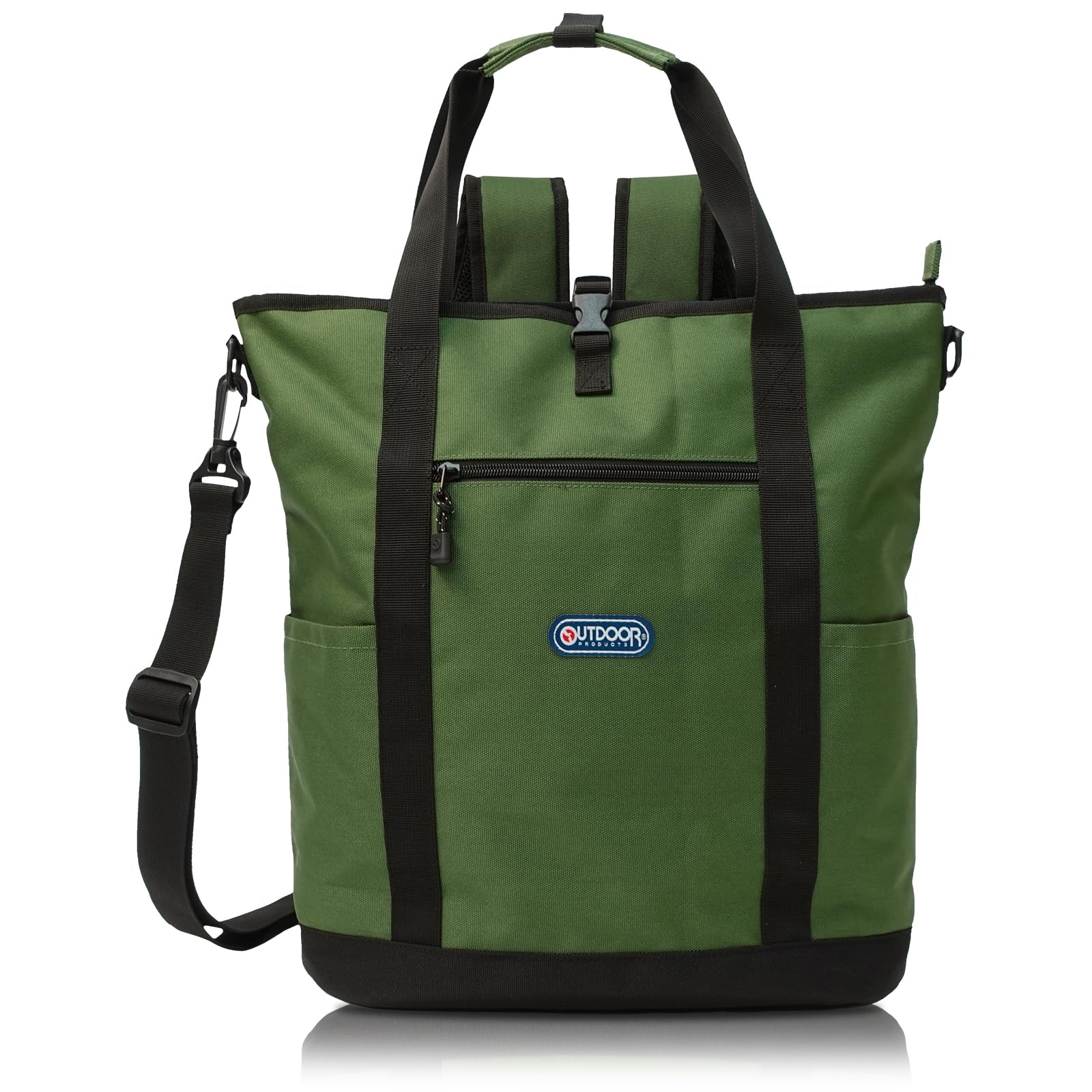 

Tote Backpack with Shoulder Large A4 PC Many Green F [Outdoor Products] Belt, Capacity, Storage, Storage, Pockets, Multiway, Men s, 22469063,