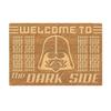 Welcome To The Dark Side Coir Embossed Door Mat