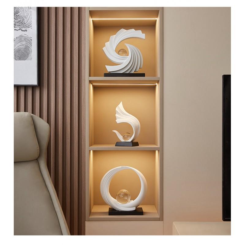 Modern Resin Decorative Sculpture Living Room Entryway TV Cabinet Office Desk Minimalist Luxury Home Decor