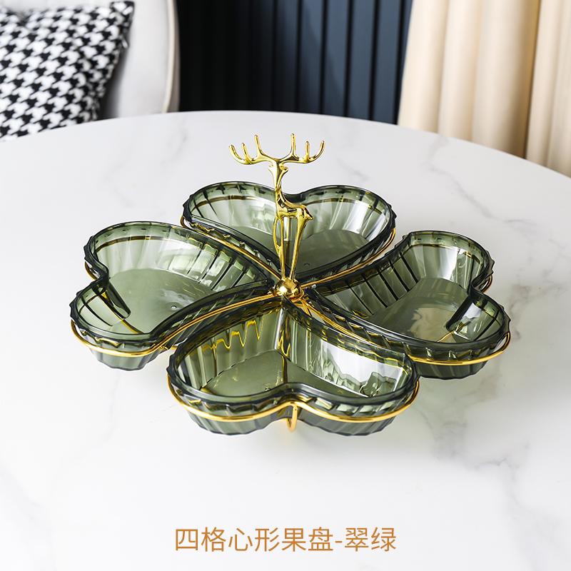 Plastic Fruit Bowl Snack Tray Dried Fruit Plate Candy Box Food Storage Box Fruit Plate Dried Fruit Boxes Dessert Plates Dishes