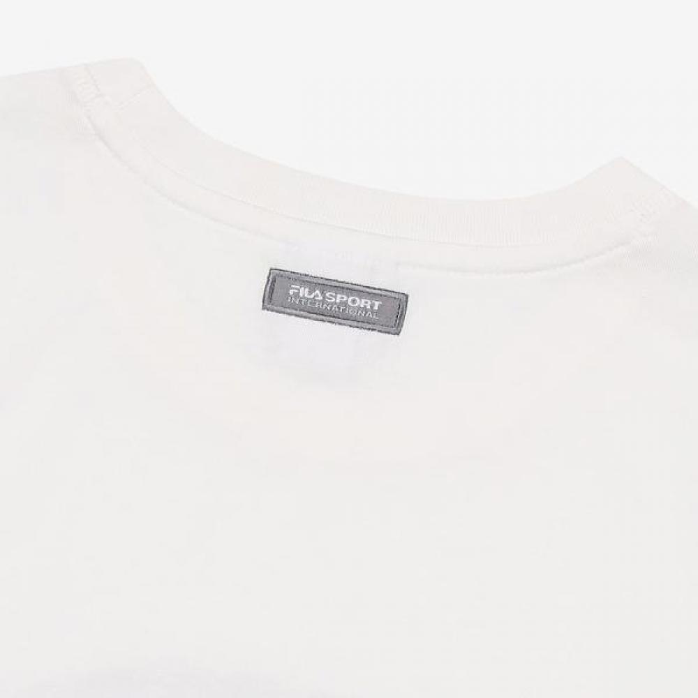 Fila Graphic Long Sleeve T shirT coTTon Blend